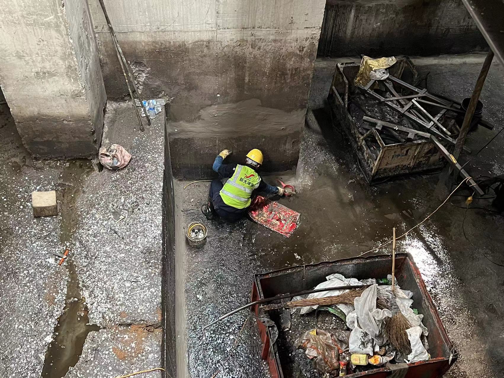烟台牟平区基坑渗漏水堵漏